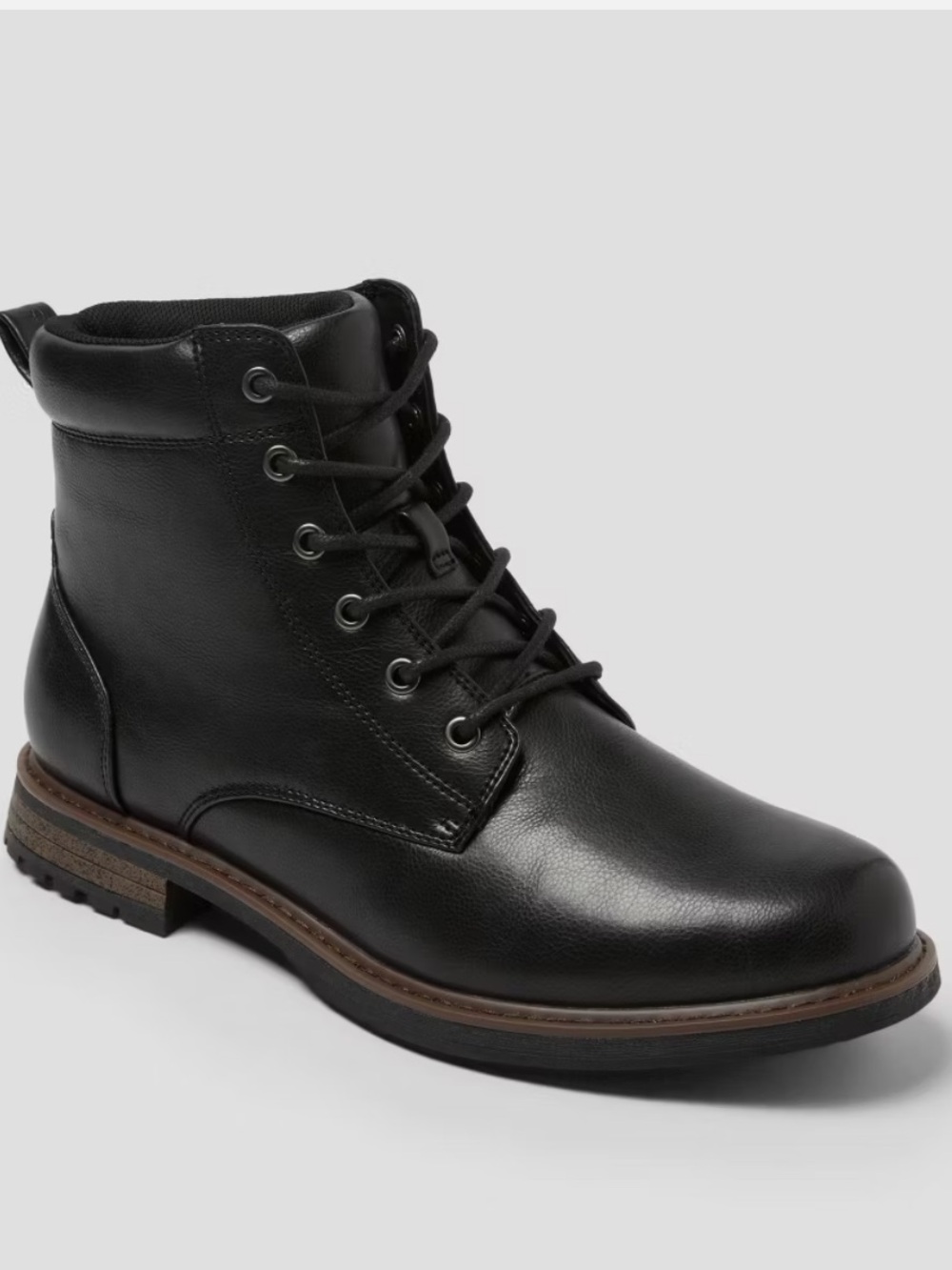 Men's Combat Boots - Goodfellow & Co Black- VARIOUS